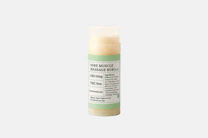 CBD - Muscle Rescue Balm - Stocking Stuffer for men, dad, athlete, runner Gift for men, Arnica Muscle mend sports idea, yoga, soccer, holiday gift (THC free)